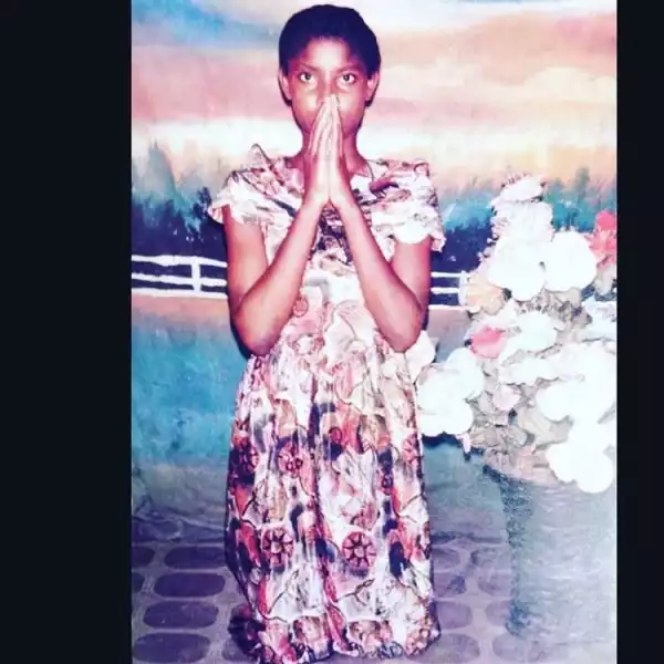 Actress Angela Okorie Shares Her Throwback Picture